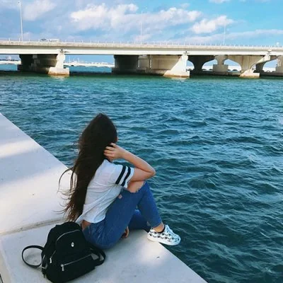Alone Girl Dp