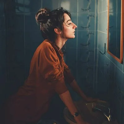 Alone Girl Dp