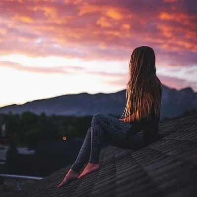 Alone Girl Dp