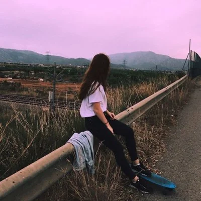 Alone Girl Dp