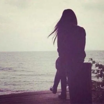 Alone Girl Dp