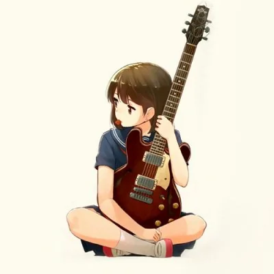 Guitar Girl Dp