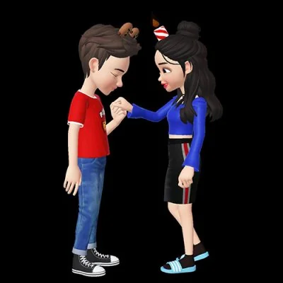 Avatars Fist Bump Greeting Love Dp