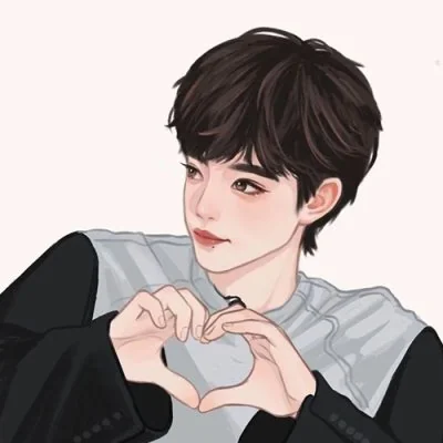 Boy Forming Heart Hands Love Dp