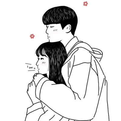 I Love You Hug Dp
