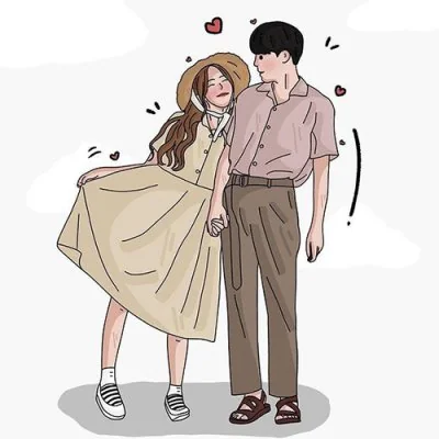 Sundress Couple Holding Hands Love Dp