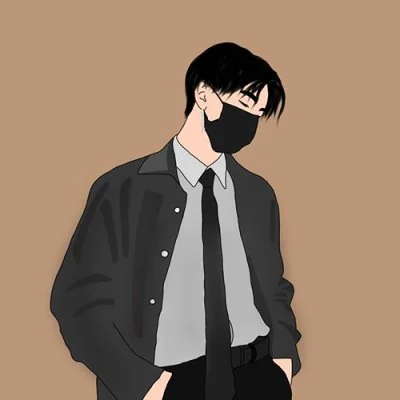 Mask Boy Anime Dp