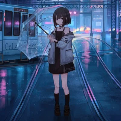 Stylish Anime Girl Dp