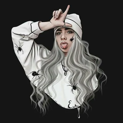 Billie Eilish Stylish Cool Dp