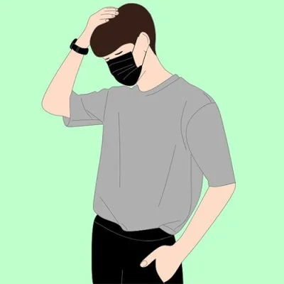 Mask Boy Cool Dp