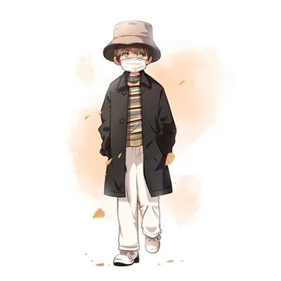 Mask Stylish Boy Cool Dp
