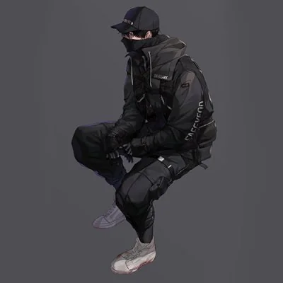 Stylish Mask Boy Image Cool Dp
