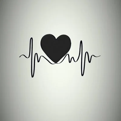 Heartbeat Pulse Heart Love Profile Picture