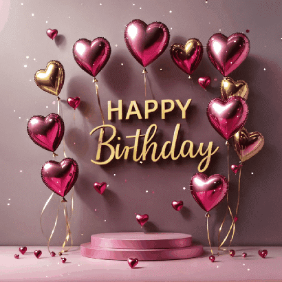 Happy Birthday GIF for Sister — Happy Birthday Romantic Gif