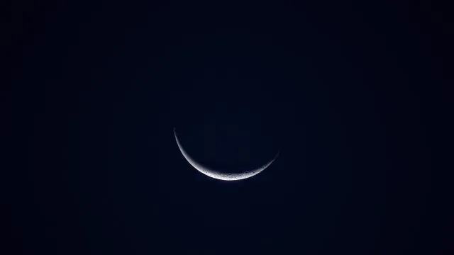 Moon Black Wallpaper