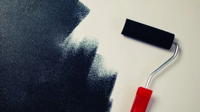 Paint Black Wallpaper