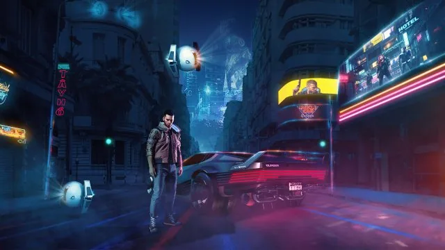 Gaming Cyberpunk 2077 In Egypt Game 4K Wallpaper