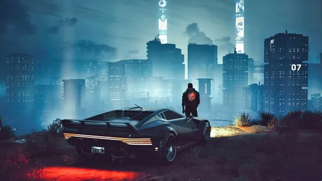Cyberpunk 2077 Samurai Gaming Desktop Wallpaper