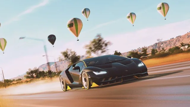 Forza Horizon Lambo Huracan Racing Game HD Gaming Wallpaper