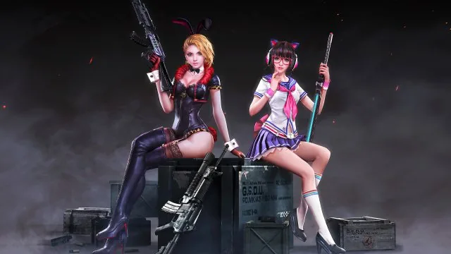 Rabbit Police And School Girl Pubg HD Gaming Wallpaper