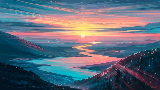 Mountains Nature Wallpaper