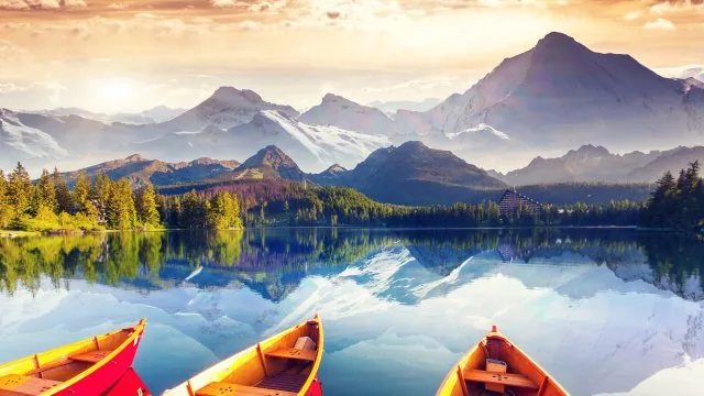 Mountains Nature Wallpaper