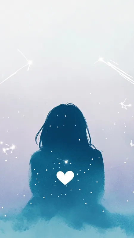 Alone Girl Minimal HD Aesthetic Wallpaper
