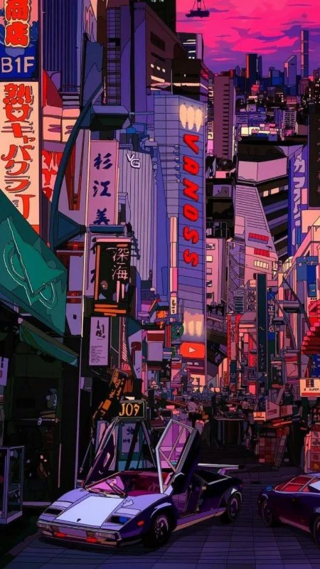 Aesthetics Anime Art HD Wallpaper