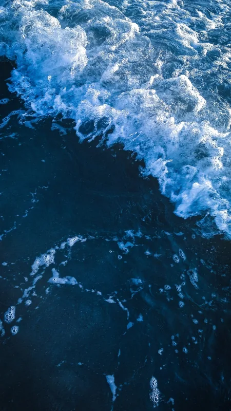 Blue Aesthetic Ocean Night HD Wallpaper