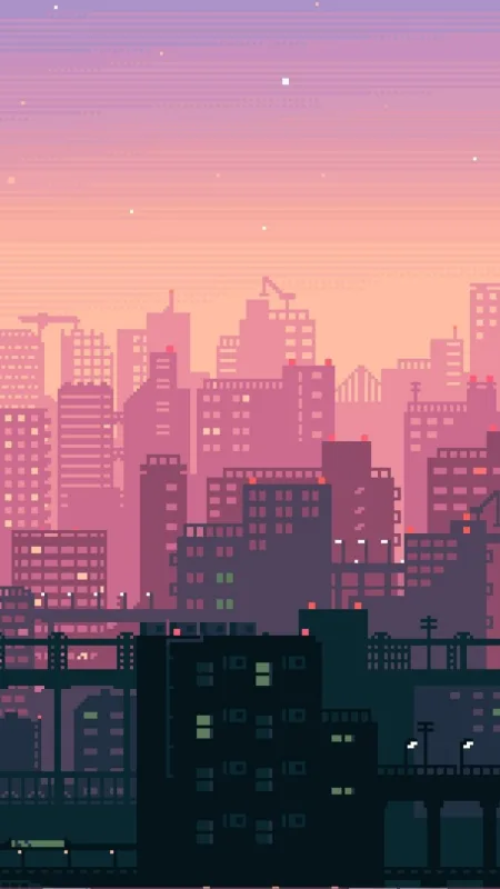 Aesthetic City Wallpaper