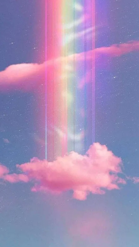 Cloud Aesthetic Pink Sky Phone Wallpaper