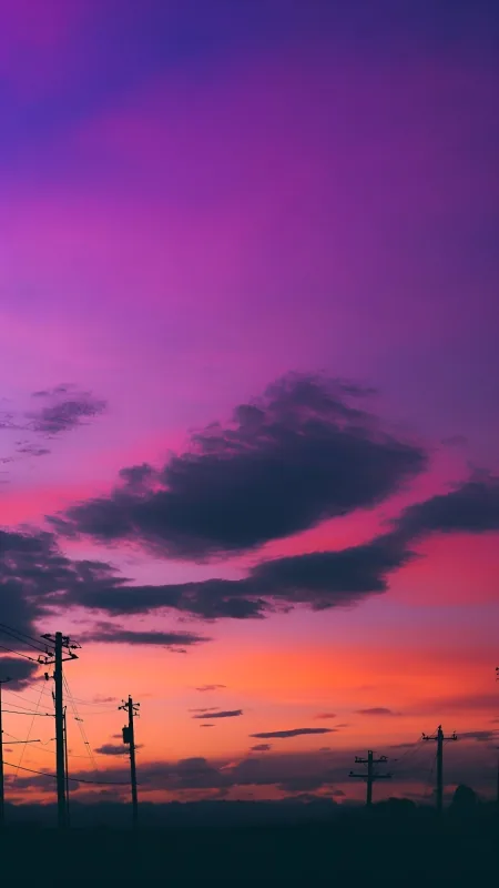 Cloud Aesthetic Sunset HD Wallpaper