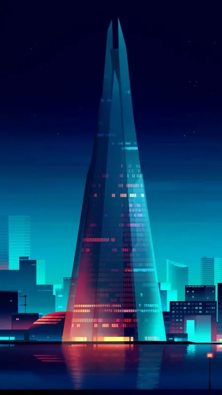 Aesthetic London City Minimalist Wallpaper