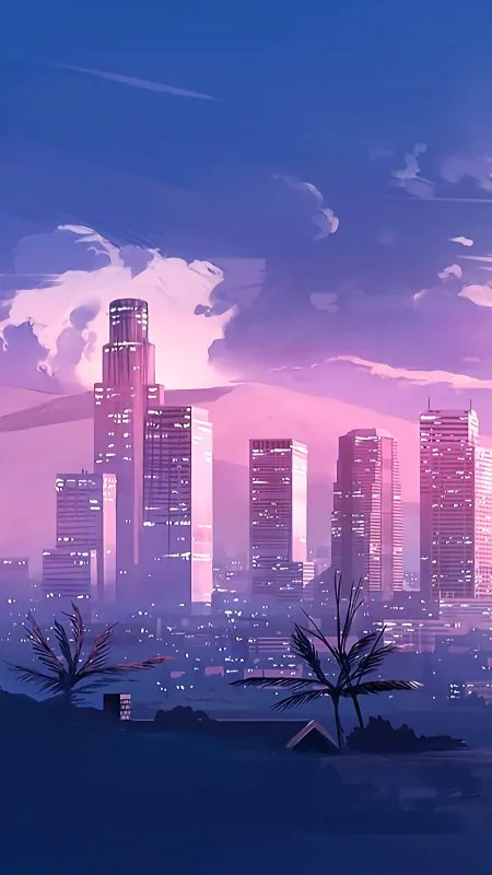 Los Angles Minimalism HD Aesthetic Wallpaper