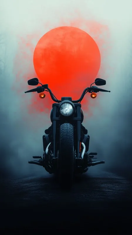 Minimalist Bike Aesthetic Wallpaper