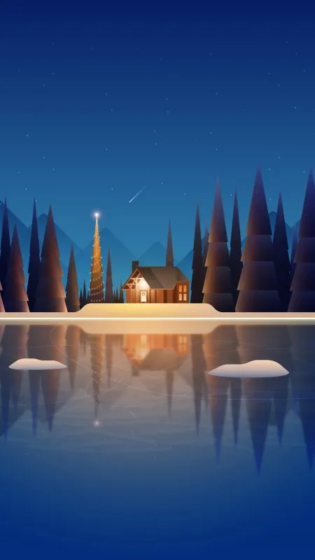 Minimalist Nature HD Aesthetic Wallpaper