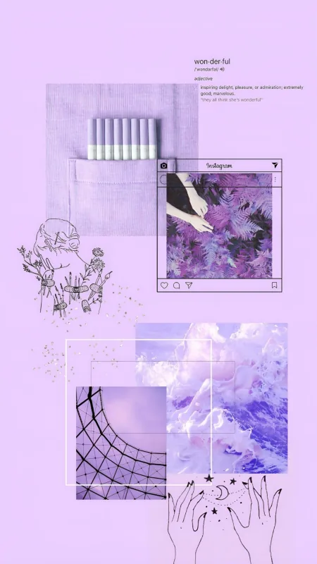 Purple Aesthetic Wallpaper