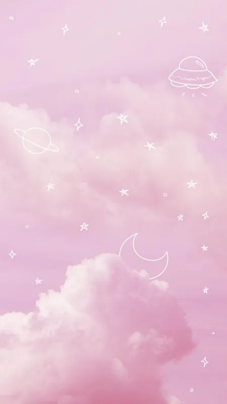 Aesthetic Star Moon HD Wallpaper