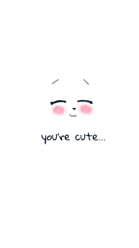 White Aesthetic Cute Wallpaper