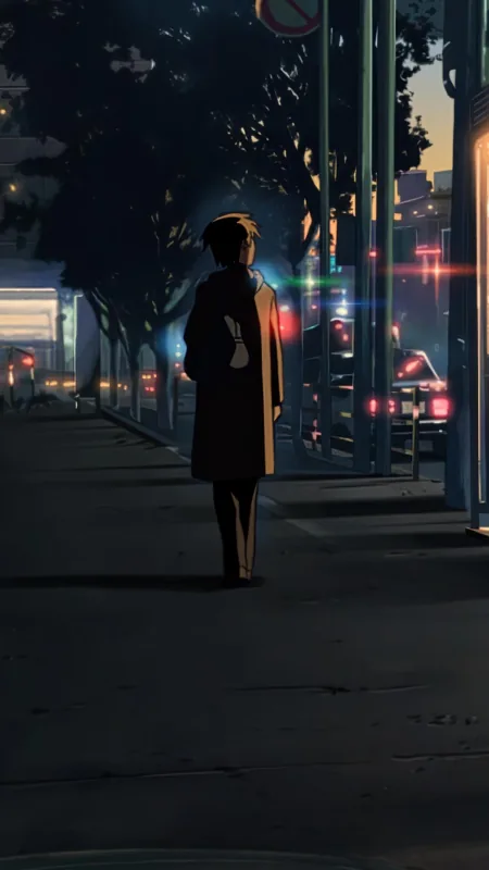 Aesthetic Alone Anime Wallpaper