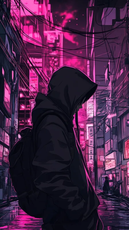 Alone Anime Boy HD Wallpaper