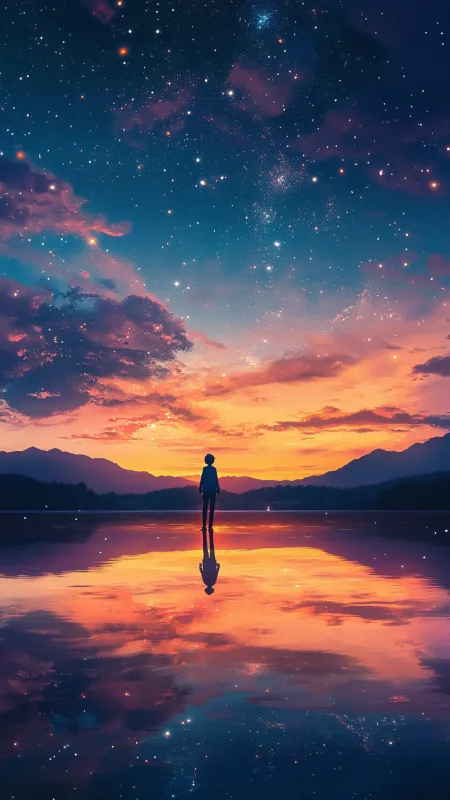 Alone Anime Boy HD Wallpaper