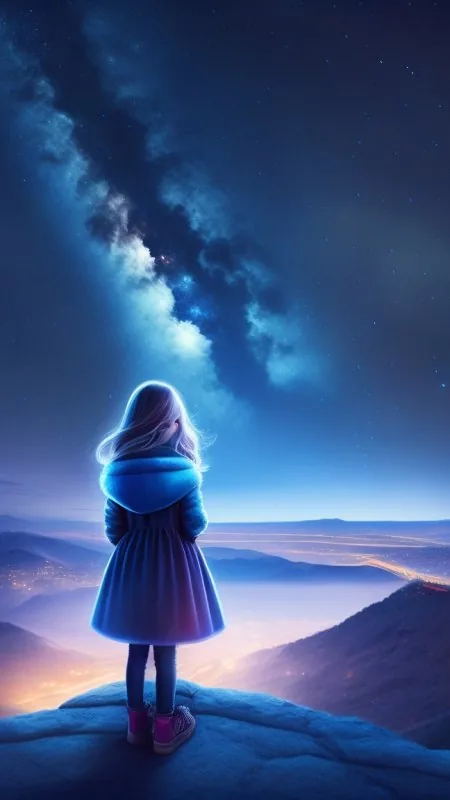 Anime Alone Girl Wallpaper