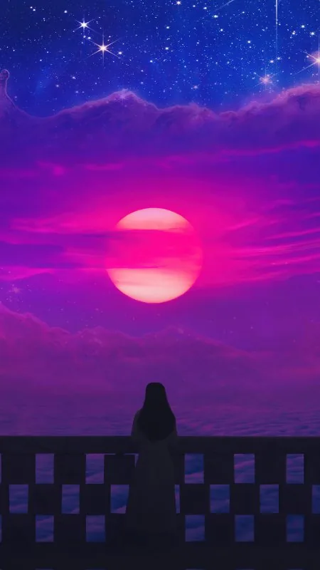 Alone Girl HD Anime Wallpaper