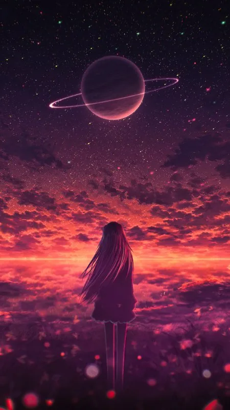 Alone Girl Anime Wallpaper