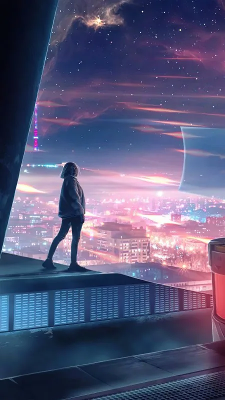 Alone Girl Anime Wallpaper