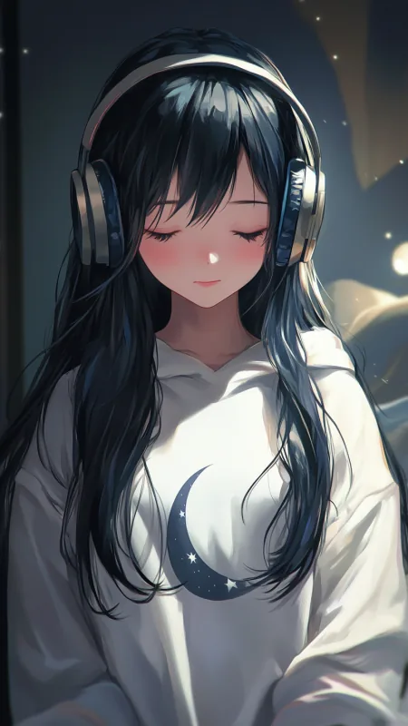 Alone Anime Girl Wallpaper