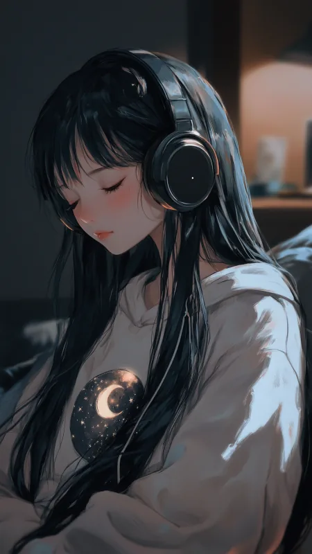 Alone Anime Girl Wallpaper
