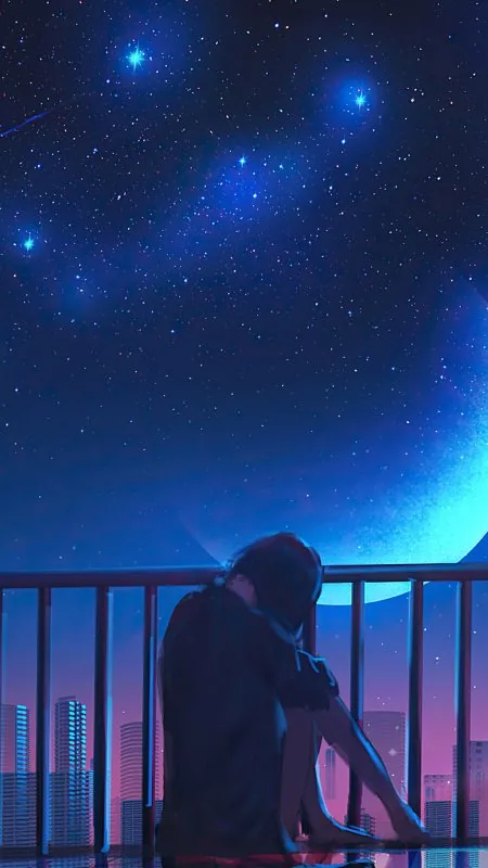 Alone Girl Anime Wallpaper