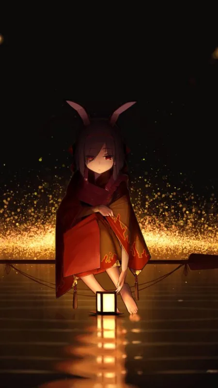 Alone Anime Girl Wallpaper